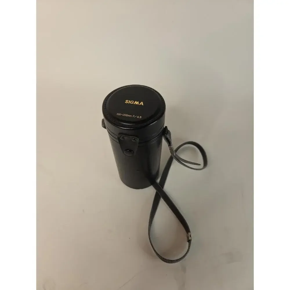 Vintage SIGMA Zoom w/Macro 1:4.5 f=100-200mm Manual Lens for Nikon F Mount